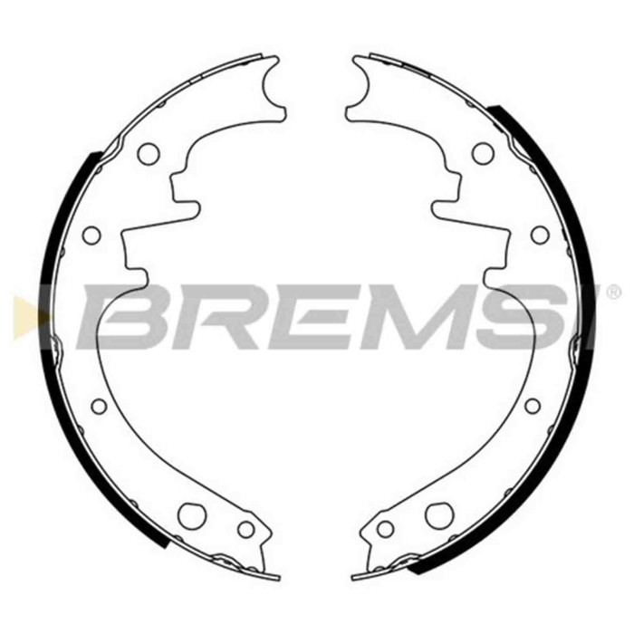 GF4263.JPG Kit Ganasce Freno Posteriore Ford Usa Bronco Ii F-150 Econoline Furgonato Bronco Fuoristrada Chiuso Gf4263 D7tz2200c 