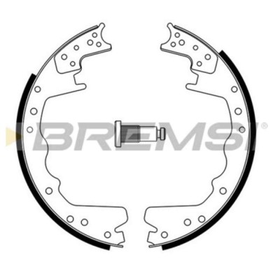 GF4357.JPG Kit Ganasce Freno Posteriore Ford Usa F-250 Gf4357 E4tz2200b S.f. Bendix Bremsi