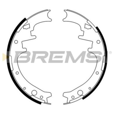 GF4445.JPG Kit Ganasce Freno Posteriore Jeep Comanche Gf4445 4026647 S.f. Kelsey-haynes Bremsi
