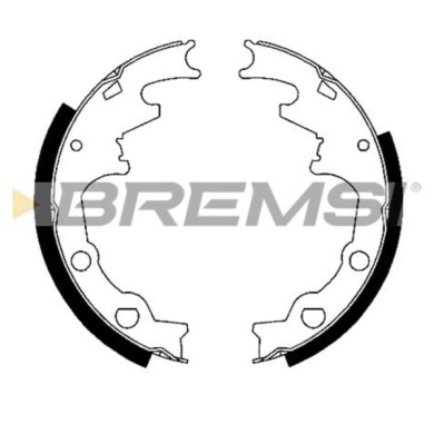 GF4569.JPG Kit Ganasce Freno Posteriore Ford Usa Aerostar Ranger Gf4569 D60z2200a Bremsi