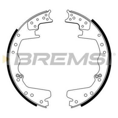 GF4583.JPG Kit Ganasce Freno Posteriore Ford Usa E Furgonato Dodge Ram 2500 Pick-up Gf4583 Bremsi