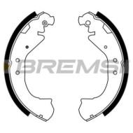GF4675.JPG Kit Ganasce Freno Posteriore Chevrolet C1500 Pick-up Tahoe Gf4675 12510025 S.f. Bosch/bendix Bremsi