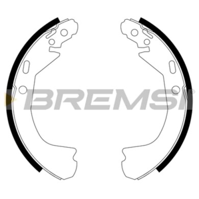 GF4720.JPG Kit Ganasce Freno Posteriore Chevrolet Malibu Gf4720 Bremsi
