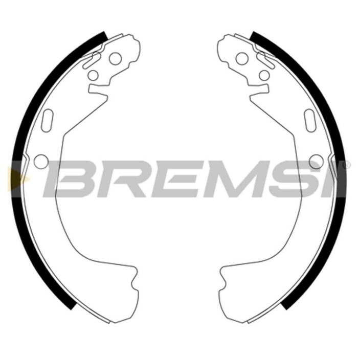 GF4720.JPG Kit Ganasce Freno Posteriore Chevrolet Malibu Gf4720 Bremsi