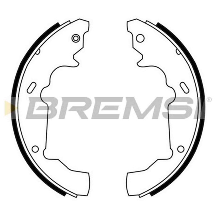 GF4780.JPG Kit Ganasce Freno Posteriore Toyota Sienna Gf4780 04495-08010 S.f. Sumitomo Bremsi