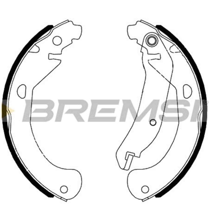 GF4795.JPG Kit Ganasce Freno Posteriore Chevrolet Hhr Gf4795 10366478 S.f. Akebono Bremsi