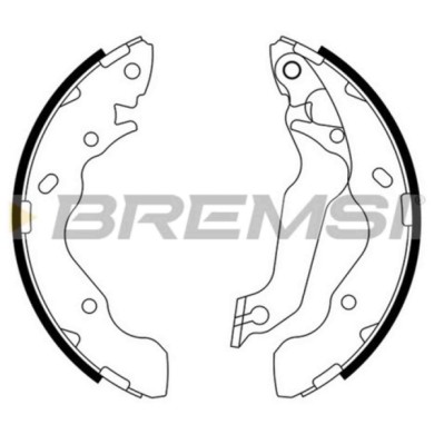 GF4934.JPG Kit Ganasce Freno Posteriore Kia Cerato 2 Volumi/coda Spiovente Cerato Tre Volumi Gf4934 583502fa00 S.f. Mando Bremsi