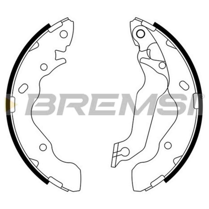 GF4934.JPG Kit Ganasce Freno Posteriore Kia Cerato 2 Volumi/coda Spiovente Cerato Tre Volumi Gf4934 583502fa00 S.f. Mando Bremsi