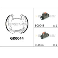 GK0044.JPG Kit Ganasce Freno Posteriore Peugeot 205 I 205 I Cabriolet 205 Ii 309 I 309 Ii Gk0044 4241.6p Bremsi