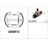 GK0072.JPG Kit Ganasce Freno Posteriore Seat Cordoba (6k1 6k2) Gk0072 Bremsi