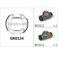 GK0124.JPG Kit Ganasce Freno Posteriore Alfa Romeo 33 33 Sportwagon Gk0124 Bremsi