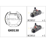 GK0130.JPG Kit Ganasce Freno Posteriore Renault Fuego Gk0130 Bremsi