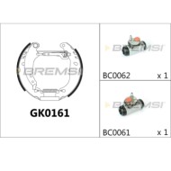GK0161.JPG Kit Ganasce Freno Posteriore Peugeot 206 2 Volumi/coda Spiovente 206 Sw 206 Tre Volumi 206+ 206 Van Gk0161 4242 Brems