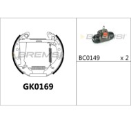 GK0169.JPG Kit Ganasce Freno Posteriore Skoda Felicia I (6u1) Gk0169 Bremsi