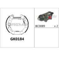 GK0184.JPG Kit Ganasce Freno Posteriore Renault Espace Iii Gk0184 60 25 370 302 Bremsi