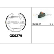 GK0279.JPG Kit Ganasce Freno Posteriore Dacia Logan Logan Mcv Sandero Renault Logan I Logan I Station Wagon Gk0279 Bremsi