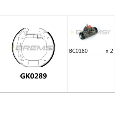 GK0289.JPG Kit Ganasce Freno Posteriore Ford Transit Autobus (fd Fb Fs Fz Fc ) Gk0289 1c152b256ac Bremsi