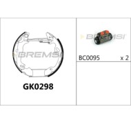 GK0298.JPG Kit Ganasce Freno Posteriore Ford Focus Turnier Gk0298 Bremsi
