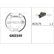 GK0349.JPG Kit Ganasce Freno Posteriore Ford Transit Autobus Transit Furgonato Transit Pianale Piatto/telaio Gk0349 Bremsi