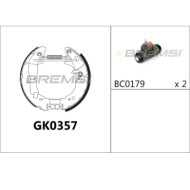 GK0357.JPG Kit Ganasce Freno Posteriore Ford Transit Autobus Transit Furgonato Transit Pianale Piatto/telaio Transit Tourneo Gk0