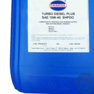 144559-large_default.jpg Tamoil Turbo Diesel Plus 15w40 Shpdo Olio Motore Furgoni E Camion 20lt