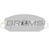 BP3873.jpg Kit Pastiglie Freno Anteriore Chevrolet Generico Bp3873 9041415 S.f. Sumitomo Bremsi