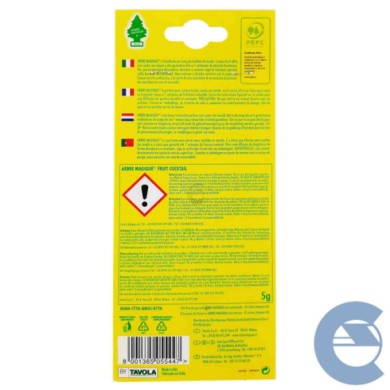 148687-large_default.jpg Arbre Magique Mono Fruit Cocktail 102254 Deodorante Profumatore Per Ambiente Auto