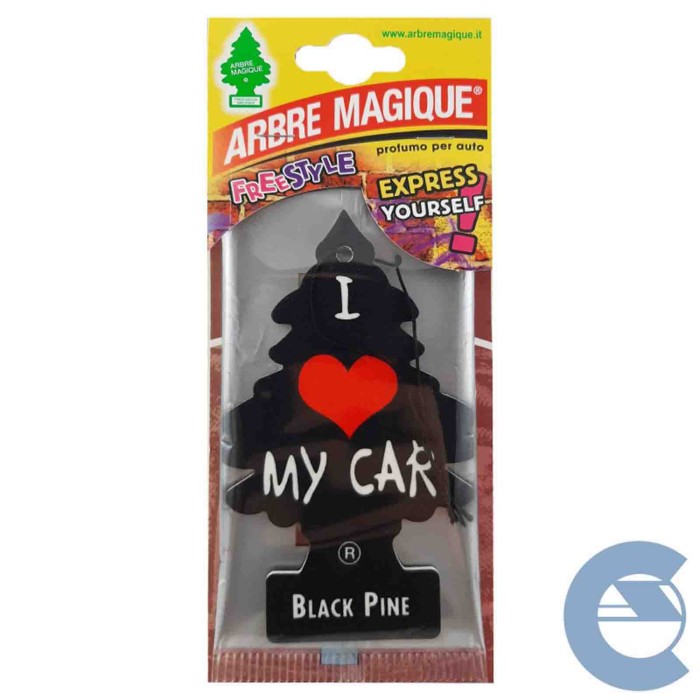 148661-large_default.jpg Arbre Magique Mono Black Pine 102282 Profumatore Per Ambiente Auto