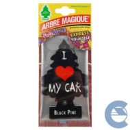Arbre Magique Mono Black Pine 102282 Profumatore Per Ambiente Auto