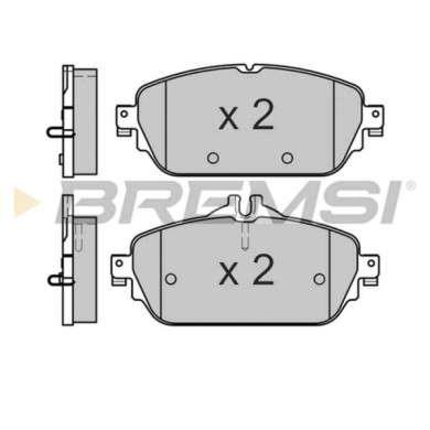 BP3640CE.jpg Kit Pastiglie Freno Anteriore Mercedes-benz Classe C (w205) Ceramica Bp3640ce 000 420 87 00 S.f. Lucas-trw Bremsi