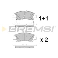 BP3893.jpg Kit Pastiglie Freno Anteriore Hyundai I10 Bp3893 58101-k7a00 S.f. Mando Bremsi