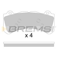 BP3896.jpg Kit Pastiglie Freno Anteriore Volvo V60 I Bp3896 31664689 Non Predisposto Per Contatto Segnalazione Usura S.f. Brembo