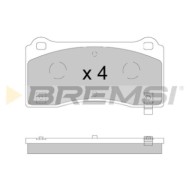 BP3900.jpg Kit Pastiglie Freno Anteriore Tesla Model Y Bp3900 8008240-00-a S.f. Brembo Bremsi