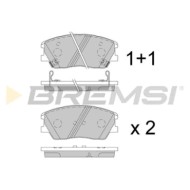 BP3905.jpg Kit Pastiglie Freno Anteriore Kia Soul Iii Cargo Bp3905 58101-j2a10 Bremsi