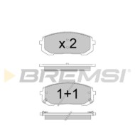 BP3907.jpg Kit Pastiglie Freno Anteriore Hyundai Sonata Viii Bp3907 58101-aaa10 S.f. Tbc Bremsi