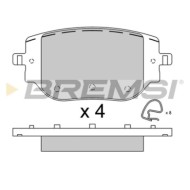 BP3916.jpg Kit Pastiglie Freno Posteriore Citroen Jumpy Iii Furgonato (v) Bp3916 S.f. Chassis Brake Int. ( Bremsi