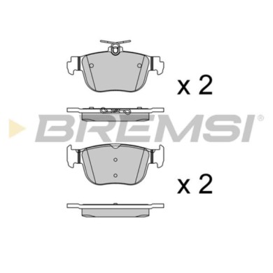 BP3921.jpg Kit Pastiglie Freno Posteriore Audi A3 Limousine (8ys) Bp3921 S.f. Ate - Teves Bremsi