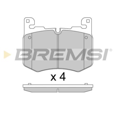 BP3947.jpg Kit Pastiglie Freno Anteriore Jaguar F-pace Land Rover Range Rover Velar Bp3947 02t4a34066 Front S.f. Brembo Bremsi