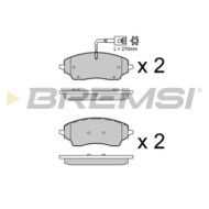 BP3968.jpg Kit Pastiglie Freno Posteriore Fiat Ducato Autobus Ducato Furgonato Bp3968 7 736 918 7 Contatto Segnalazione Usura S.