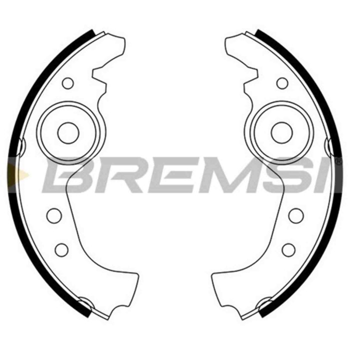 GF02901010.jpg Kit Ganasce Freno Posteriore Abarth Ritmo Gf02901010 Magg. + 10/10 S.f. Fiat Bremsi