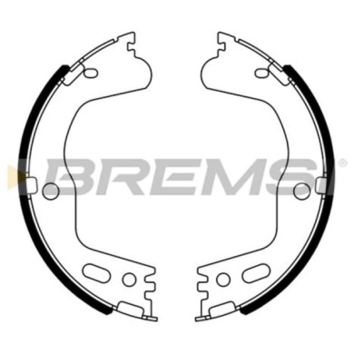 GF1122.jpg Kit Ganasce Freno Posteriore Hyundai Genesis Genesis Coupú Kia Stinger Stinger Hatchback Van Gf1122 58305-b1a00 Brems