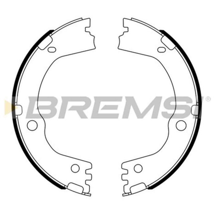 GF1123.jpg Kit Ganasce Freno Posteriore Hyundai Tucson Tucson Cassone/suv Kia Sportage Sportage Van Gf1123 58305-d7a10 Bremsi