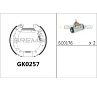 GK0257.jpg Kit Ganasce Freno Posteriore Bmw 3 3 Cabriolet 3 Coupú 3 Touring Gk0257 Bremsi