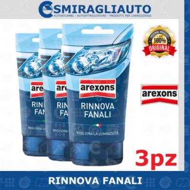 148523-large_default.jpg Arexons Rinnova Fanali 8249 3 X 150gr Pasta Ripristina Trasparenza Fanali