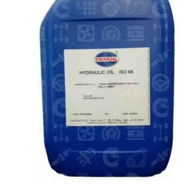 334245X20_1.jpg Tamoil Hydraulic Oil ISO 68 Olio Idraulico Multiuso Antiusura Antischiuma 20 Litri