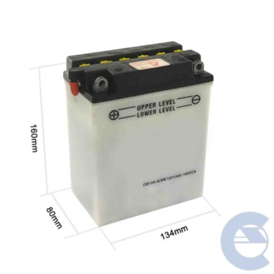 149682-large_default.jpg Batteria Moto 12v 12ah 165cca Codice Yb12a-a