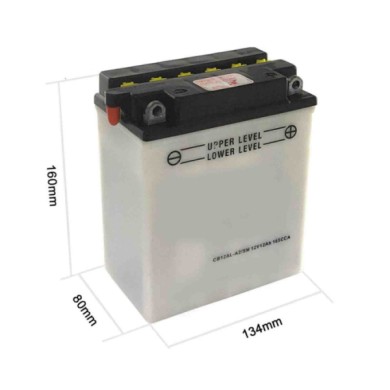 149696-large_default.jpg Batteria Moto 12v 12ah 165cca Batteria Moto Codice Yb12al-a2