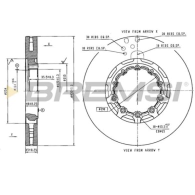 CD5271V_1.jpg Coppia Dischi Freno Posteriore 93193500 Chevrolet Generico Autoventilato