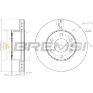 CD5314V.JPG Coppia Dischi Freno Anteriore 92155900 Iveco Daily Vi Furgonato Ventilato