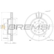 CD6148V.JPG Coppia Dischi Freno Posteriore 92034300 Alfa Romeo 145 Fiat Uno Pieno